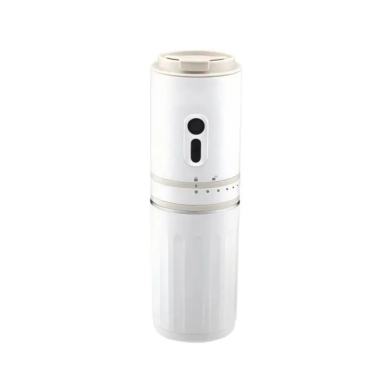 All-in-One Coffee Maker Travel-Friendly Handheld Espresso Machine with Built-in Grinder Mini Pour over Cup for Home And Outdoor