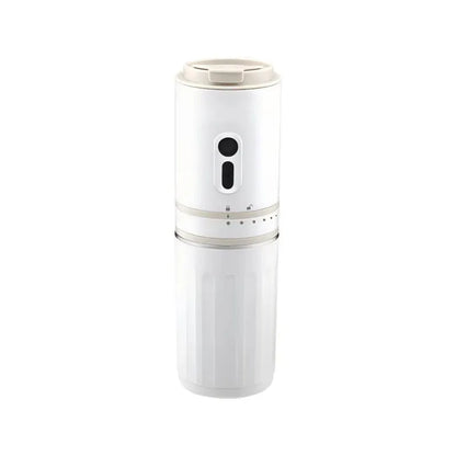 All-in-One Coffee Maker Travel-Friendly Handheld Espresso Machine with Built-in Grinder Mini Pour over Cup for Home And Outdoor
