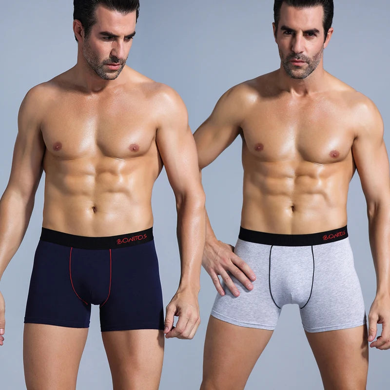 6pcs Cotton Man Boxers Brands Men's Panties Underwear Gift Male Slip Underpants Sexy Square Boxershorts Homme Trunks Shorts