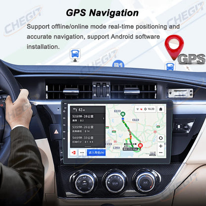 Universal 7"/9"/10“ 2DIN Android 13 4+64G Car Stereo Carplay Android Auto GPS Navigation Bluetooth FM RDS Radio WIFI Touchscreen