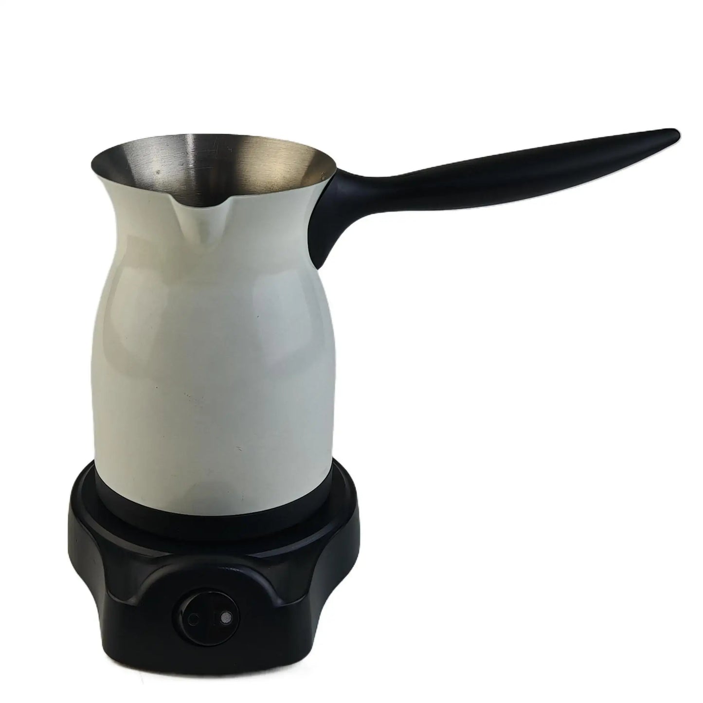 200ml Portable Stainless Steel Turkish Hand-pour Electric Coffee Pot Home Spill-proof Auto Heating Coffee Cup Kitchen Tools 800W