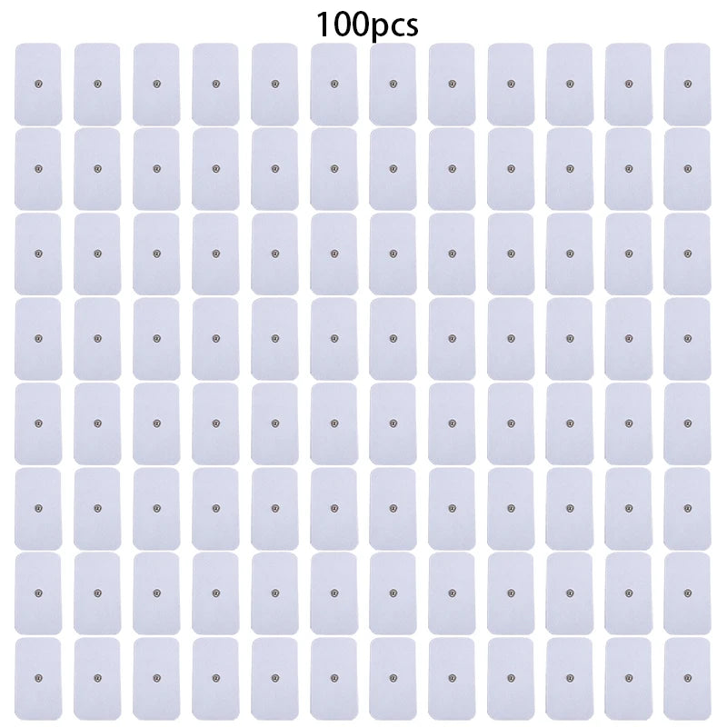 30/50/100PCS Electrode Pads Conductive Gel For Electrode Stickers Massager Nerve Muscle Stimulator