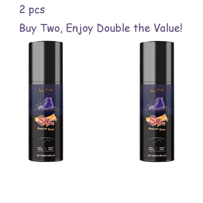100ML Shoe Protector Spray Cleaning Dirts Lasting Rainproof Waterproof Stain Repellent Footwear Spray for Suede Canvas Sneakers