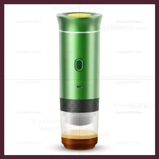 Electric Portable Coffee Machine Portable Italian Espresso Machine for Car & Home 3-in-1 Capsule Powder Travel Coffee Maker