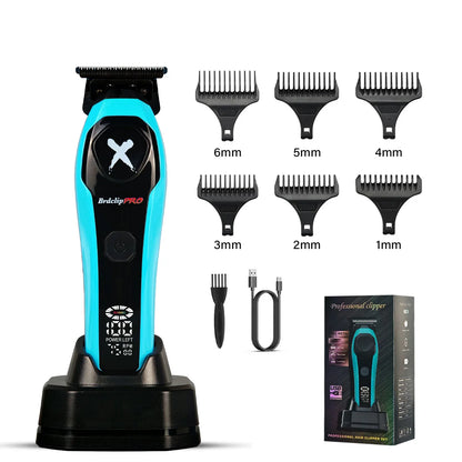 BRDCLIP Hair Clippers Rechargeable Clippers Barber Adjustable Hair Cut Machine Cordless LED Display Clippers Set BRD-619 BRD-339