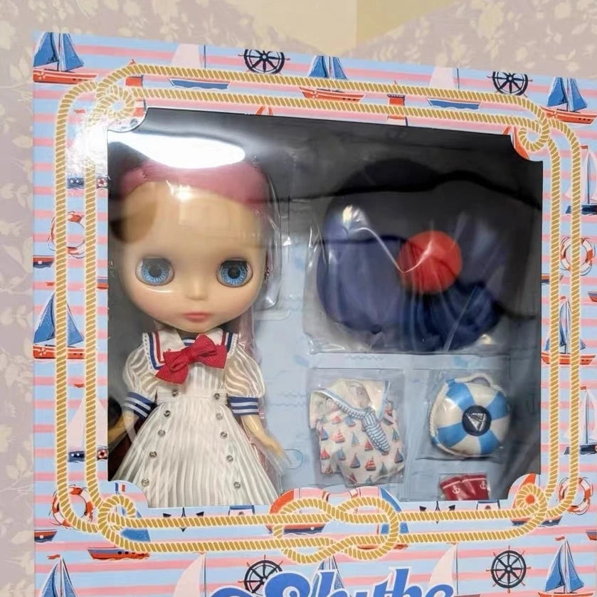 Blyth Year 2024 2025 Collection BJD Dolls Neo Figure Customized Girl Toy Body Moveable Handmade Toy