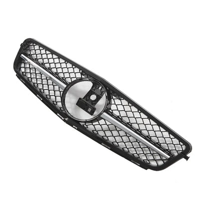 XVIP AMG Style Front Bumper Grille For Mercedes Benz C-Class W204 2008-2014 C180 C200 C350 S204 Glossy Black GTR Style Grille
