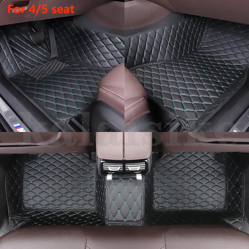 Custom Car Floor Mat for SsangYong All model Stavic Korando Kyron tivoli rexton Actyon Chairman auto accessories interior parts