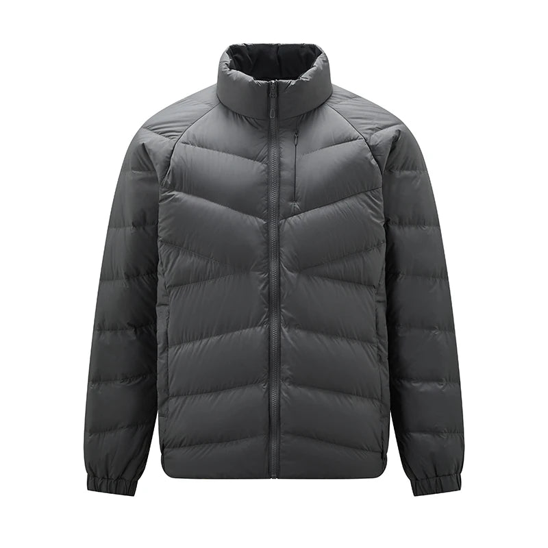 Semir Down Jacket Men Three-Resistant Outerwear Lightweight Thin Down Liner Stand Collar Top 2025 New Winter Warm Men's Clothing