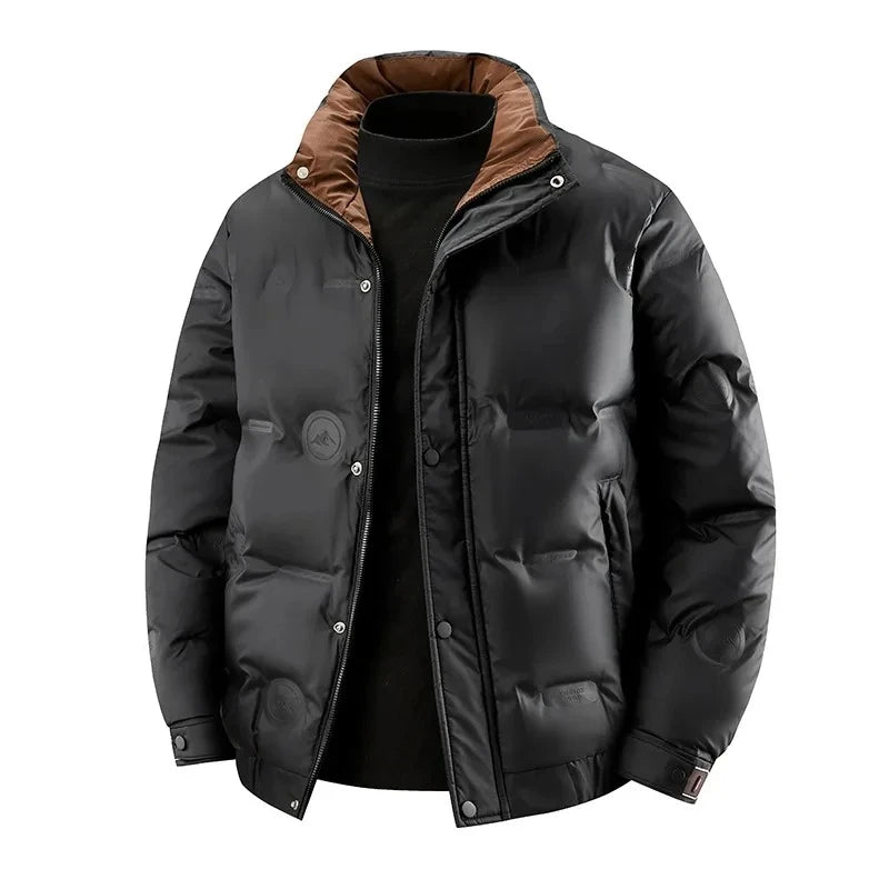 Winter Short Down Puffer Jacket Men New White Duck Down Coats Men Winter Quality Coat Male Outdoor Windproof Thicker Warm Parkas