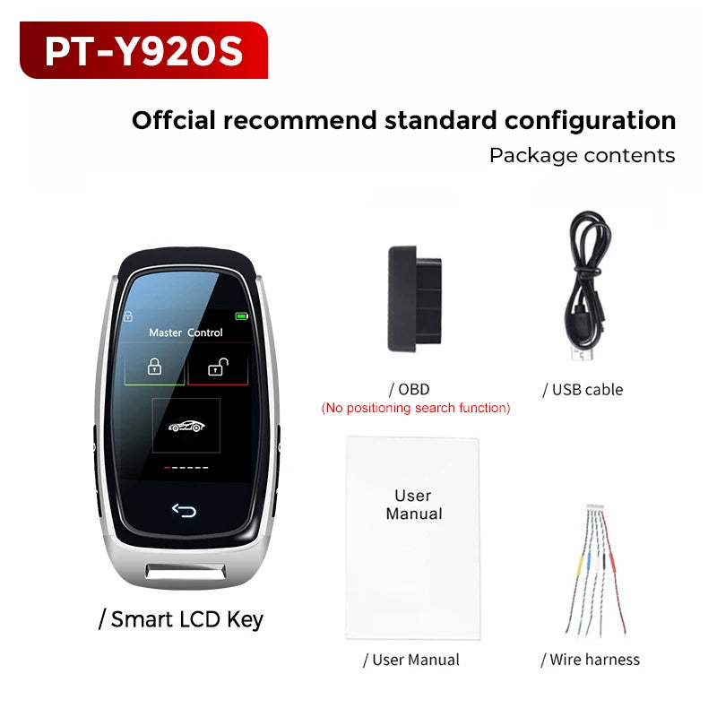 Universal CF920 Modified Smart LCD Key Comfortable Entry Auto Lock Keyless Go For BMW Ford Toyota Audi Benz Kia Lexus Hyundai VW