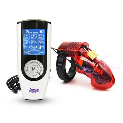 Sex Products Electric Shock Penis Ring Cock Ring Electro Stimulation Medical Therapy Massager Bdsm E-Stim Sex Toys For Men