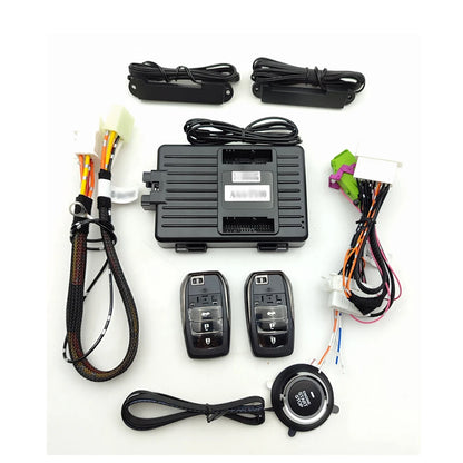 For  Highlander 2009 2010 2012 2013 Upgrade Engine Push Start Stop Remote Key Starter System And Keyless Entry Car Accessories
