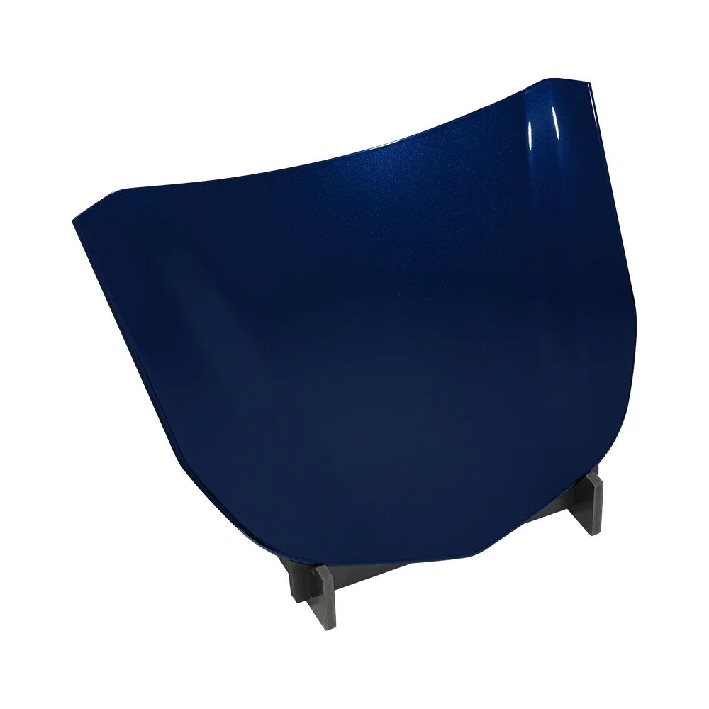 Premium PET Tanzanite Blue Metallic Vinyl Wrap Film for Cars Motorcycles Full or Partial Body UV-Resistant Removable Accessories