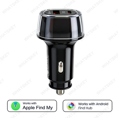1- 4Pack For IOS&Android System Car Phone Charger GPS Locator Tracker 30W USB Type C QC 3.0 Phone Fast Charging Power Adapter