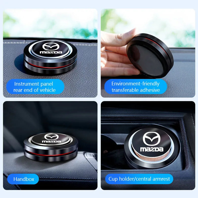 Car Air Freshener Creative Rotation UFO Perfume for Mazda 3 bk bl bj bn 323 Axela Atenza CX-3 CX-4 CX5 CX-7 CX-9 Auto Accessorie