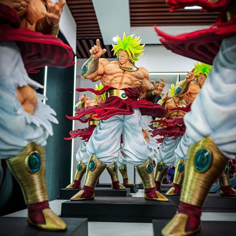 In Stock Dragon Ball Broly Anime Action Figure Premium Resin Statue Desktop Decoration Collectible Model Gift For Anime Lovers