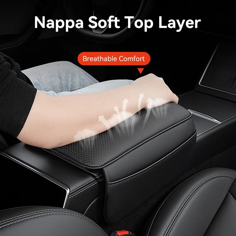 YZ For Tesla Model 3 Y YL Juniper Highland Armrest Pad Soft Case Center Console Box Cover Aanti-scratch 2026 Accessories
