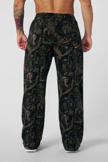 2026 trendy sweatpants collaboration anime joggers cotton terry print wide-leg casual pants hip-hop street pants
