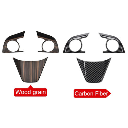For Toyota Camry XV70 70 2018 2019 2020 2021 2022 2023 ABS Car Steering Wheel Button Panel Trim Cover Decorative Sticker