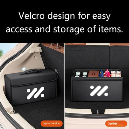 Car Trunk Storage Box Organizer Stowing Tidying Container Bag For IM LS7 L7 L6 LS6 IM6 IM5 LS9 2025 Leather Storage Accessories