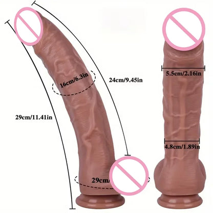 Huge Thick Realistic Dildo Big Dildos Penetration Anal Plug Vagina Masturbation Fake Dick Sexy Adult Sex Toys for Women Sexuales