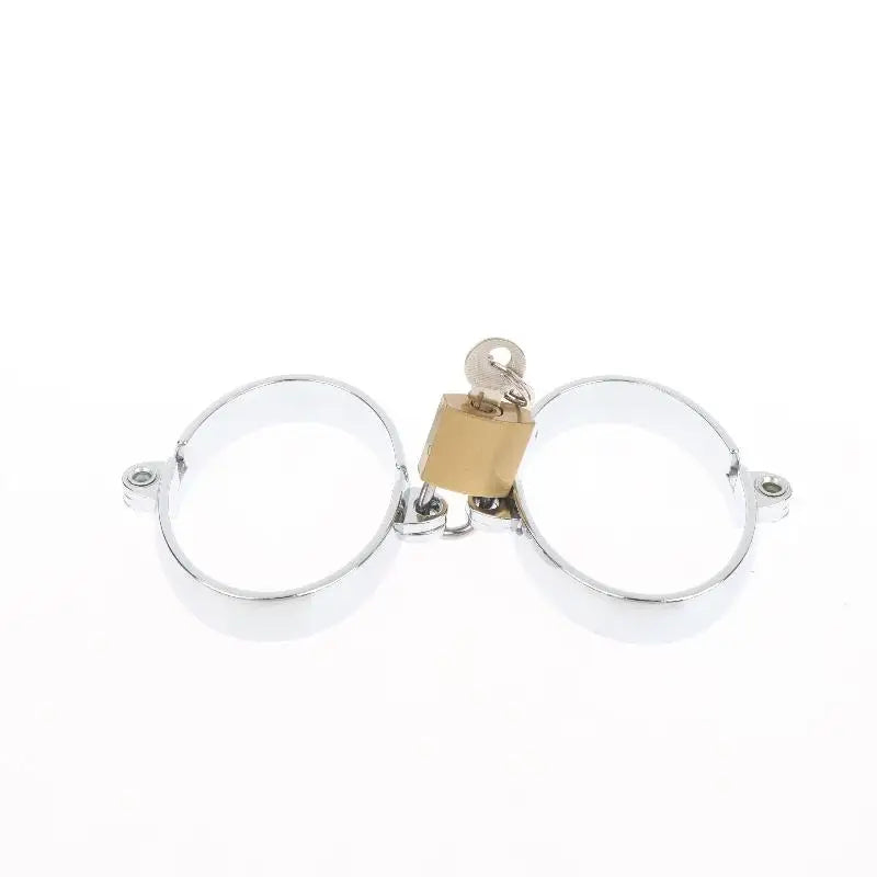 DIY Metal Tool Lock Elliptical Metal Ring Chain Bdsm Home Men's And Women's Slave Restraint Tool Parts Accessories Sex Products