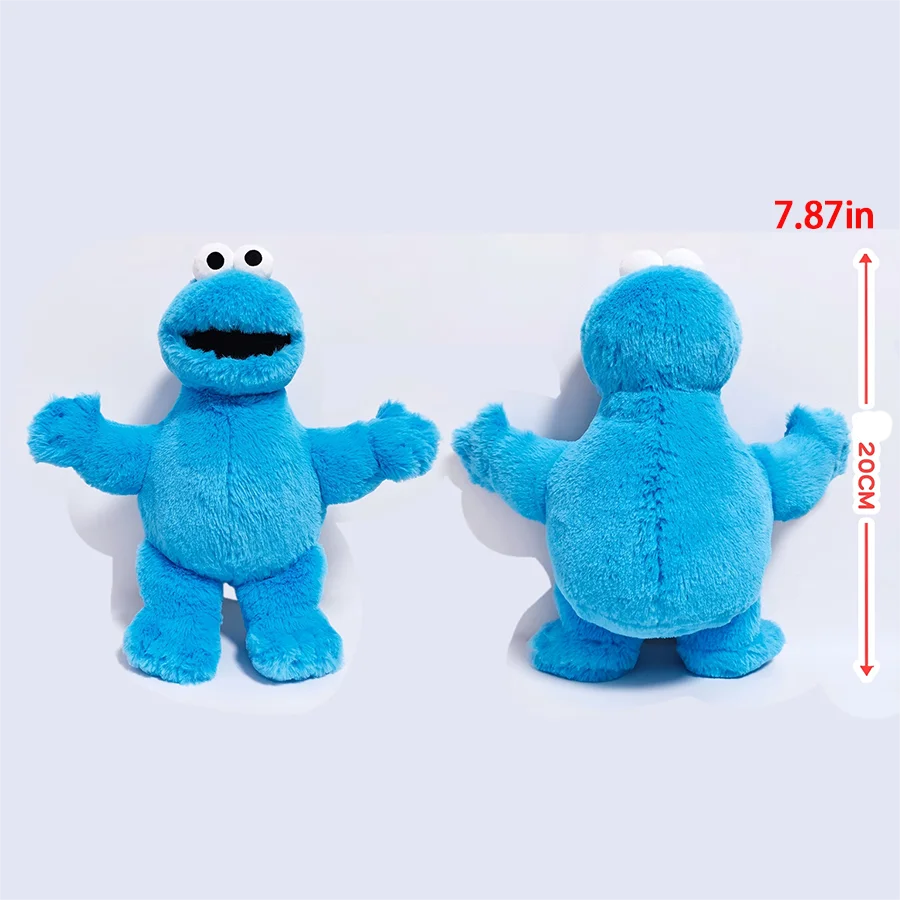 Cute Sesame Street Plush Dolls Toy Featuring Elmo Cookie Monster Big Bird Adorable English Leaning Options For All Ages
