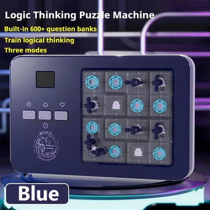 Electronic Puzzle Machine with 600+ Levels Smart Logical Thinking Three Modes Brain Teaser Toys for Children Easter Gift for Kid