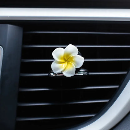Car Flower Shape Air Conditioning Outlet Perfume Decoration Clip Car Interior Accessories