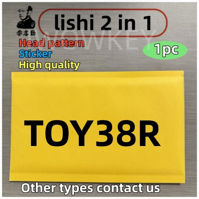 Lishi 2 in 1 Tool TOY2 TOY2014 TOY2018 TOY38R TOY40 TOY43 TOY43AT TOY43R TOY47 TOY48 TOY51 for TOY types