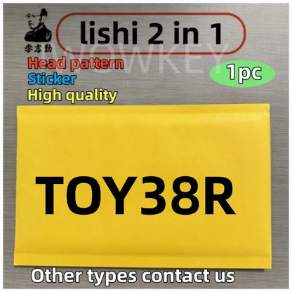 Lishi 2 in 1 Tool TOY2 TOY2014 TOY2018 TOY38R TOY40 TOY43 TOY43AT TOY43R TOY47 TOY48 TOY51 for TOY types