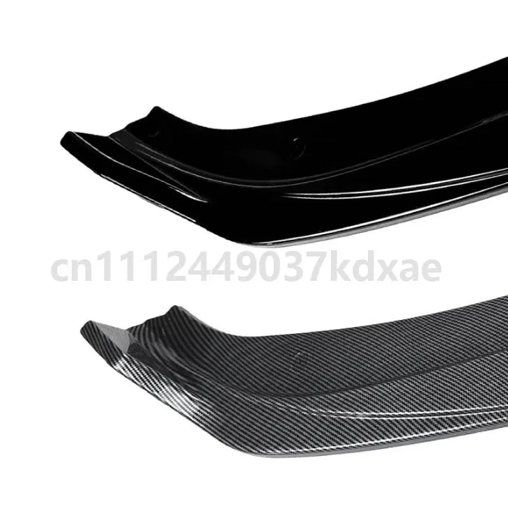 For 2017-2022 Audi RS3 8V Body Kit Accessories Front Bumper Spoiler Lip Lower Splitter Chin Protector Guard
