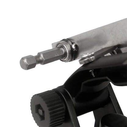 45mm Stroke Linear Actuator, Electric Drill Reciprocating Mechanism, 3XLR Connector Flexible Shaft Extension Rod for DIY Project