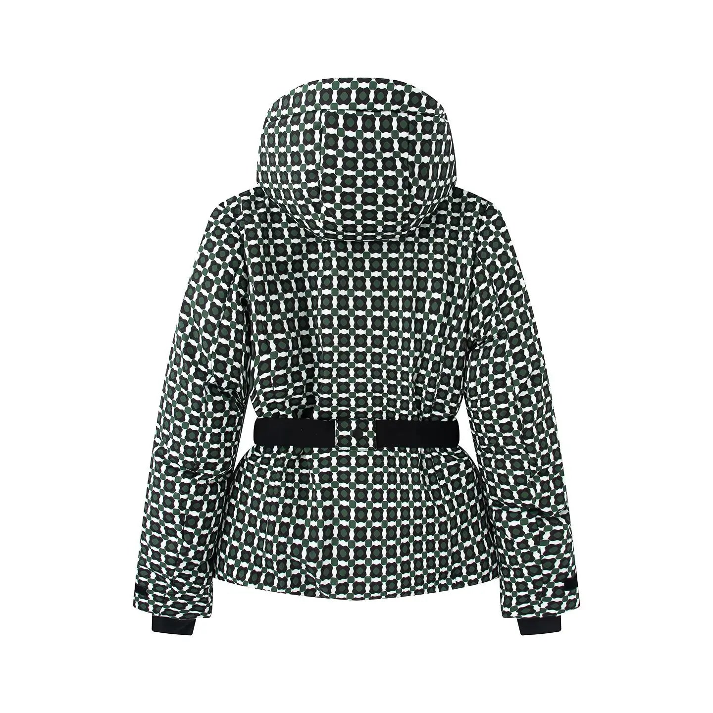 Fashionable Personality ZR Wind Women's Set Top And Pants Long Sleeve Warm Winter Outfit Two-Piece Suit European Style