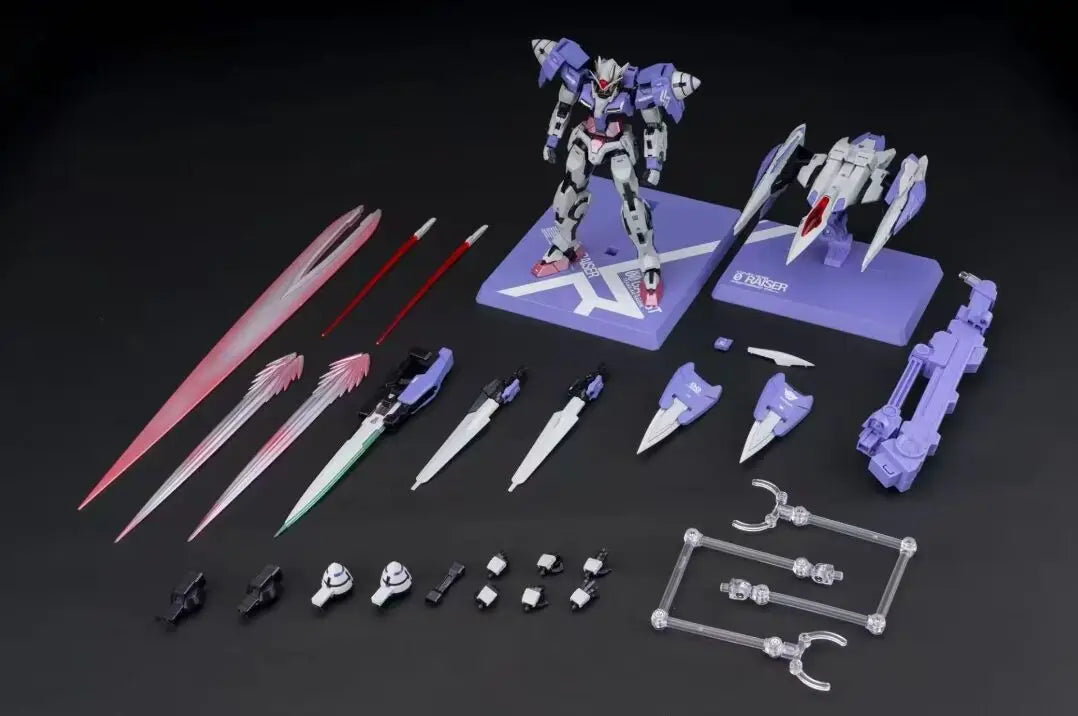 MengHu Model MB 1/100 00 Raiser Designer's Ver Assembly Plastic Model Kits Action Figure Anime Hobby Collectible Gift
