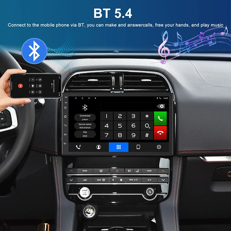 7''  For VW Polo MK4 2001-2007 Car Radio Stereo Android 15 Auto Navi CarPlay Wifi Rear Camera Head Unit GPS FM BT Google Map FM