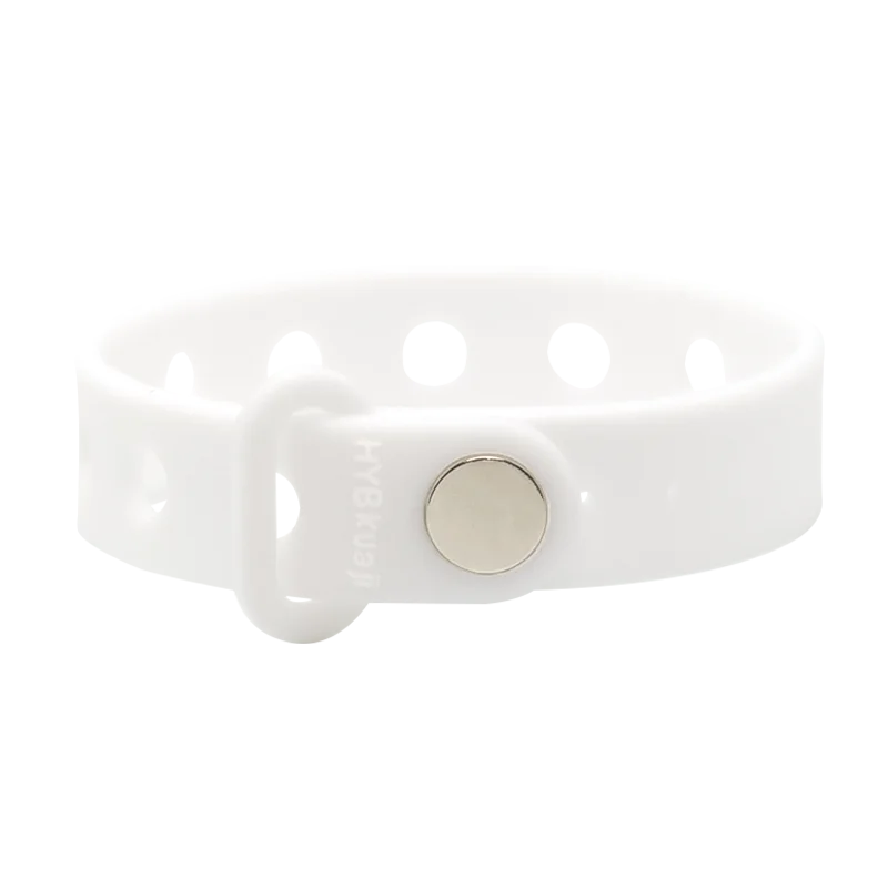 1-24pcs 21.5cm Silicone Bracelets with Holes Soft Wristbands Fit Shoe charms Shoe Accessories Pins Adjustable Size Kids Ornament