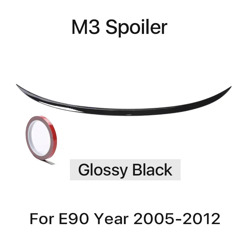 Carbon Fiber Rear Bumper Trunk Spoiler Boot Lid  For BMW 3 Series E90 PSM MP M4 Style Wing Lip 2005-2012  325i 328i 335i 330i