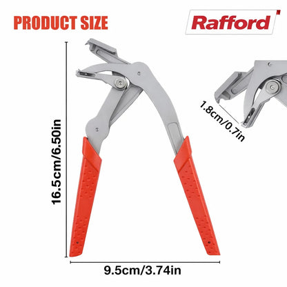 Rafford Car Clip Removal Pliers, Trim Fastener Remover Tool, Push Rivet Puller, Damage-Free Auto Panel Clip Plier