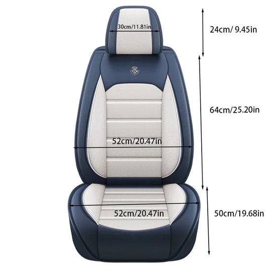 Universal Front Seat 2 Seat Car Seat Covers for SUVs And Sedans Durable Breathable And Easy to Clean Auto Seat Protector
