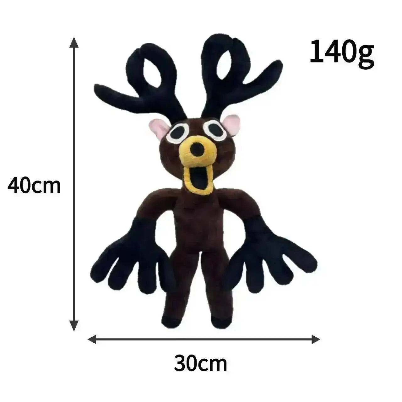 2026 New 99 Nights In The Forest Plush Game Merchandise Brown Stand And Sit Elk Deer White Owl Stuffed Doll Pillow For Kid Gifts