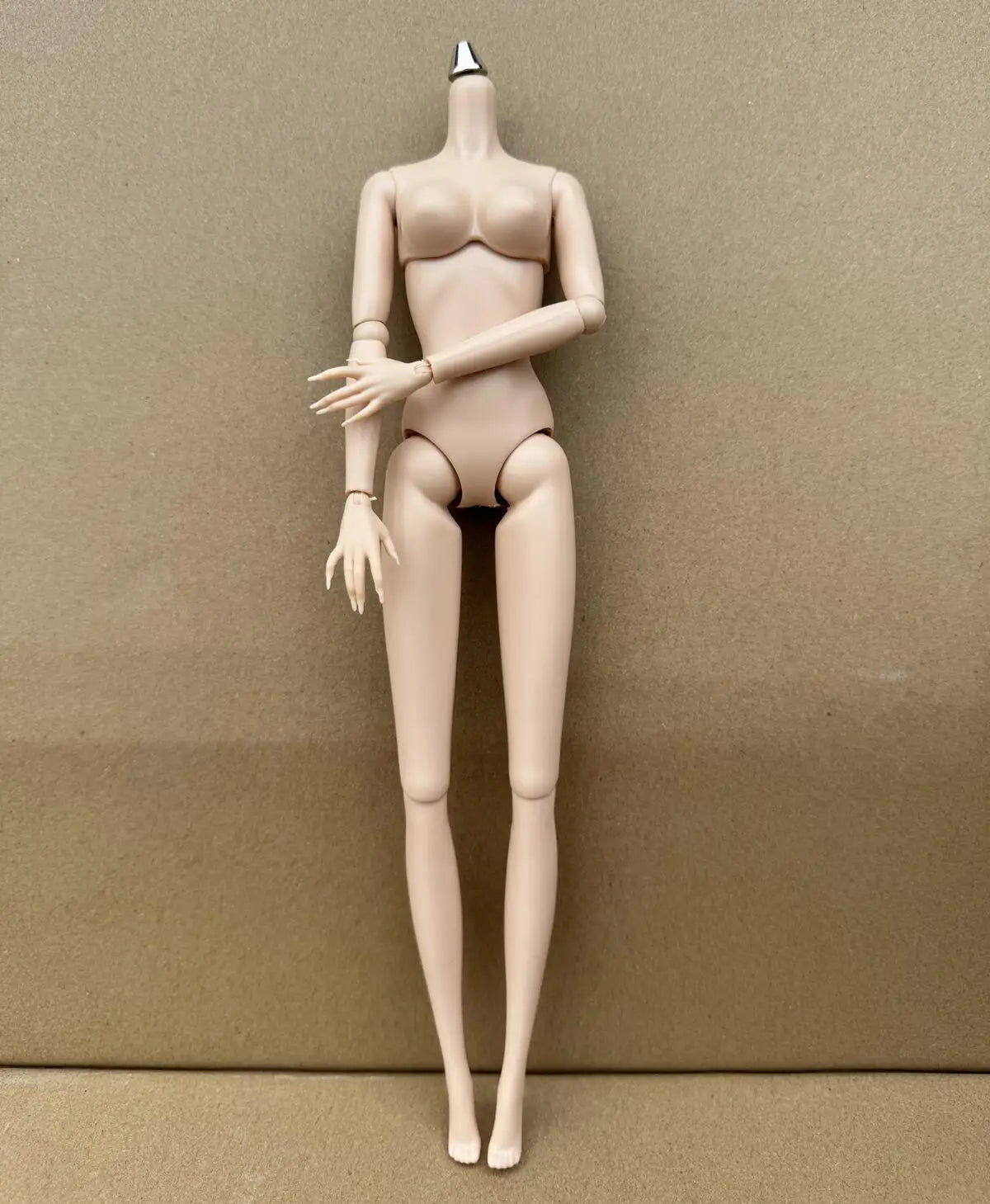 Original LULY Doll Body 8 Skin Tones High Quality Big Boobs 29CM 1/6 Replacement Body For Barbi/FR/IT Doll Heads