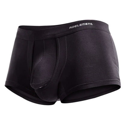 4PCS bullet  underwear men's scrotum venous bottom ice silk pouch varicocele men's boxer shorts