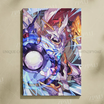 Japanese Anime Canvas Wall Art Digimon Digital Monsters Home Decorative HD Print Poster Painting Modern No Frame For Living Room