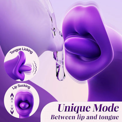 Sucking Vibrator Women Sex Toys- G Spot Vibrator Dildo with 7 Suction & Vibration Modes for Clitoral Nipple Stimulation Sex Toys