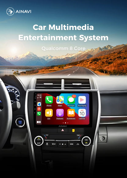 Ainavi Car Multimedia Player For Toyota Camry 7 XV 50 55 US Version 2012 2013 2015 2017 wireless Carplay Android Auto 4G Wifi