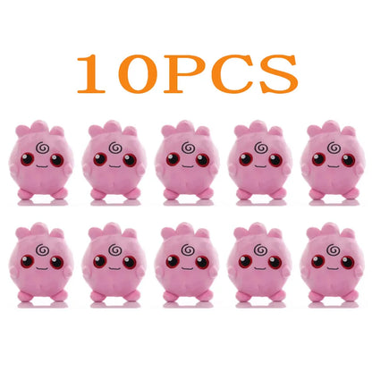 10pcs Pokemon Official Plush Toy - Charmander, Squirtle, Pikachu Plush, Bulbasaur Stuffed Animal Toy, Pokemon Doll Birthday Gift