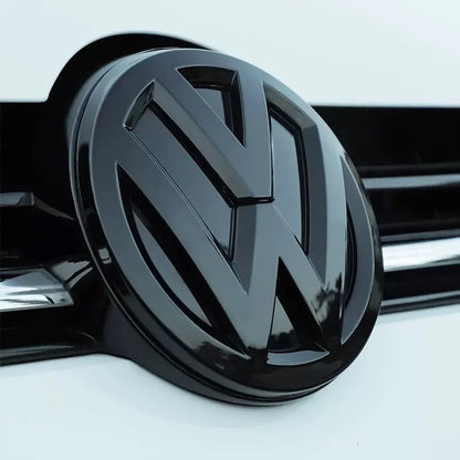2Pcs Car Front Grill/Rear Emblem Lid Covers Logo Sticker For Volkswagen VW GOLF 5 6 7 8 MK5 MK6 MK7 MK8 POLO Scirocco sportvan