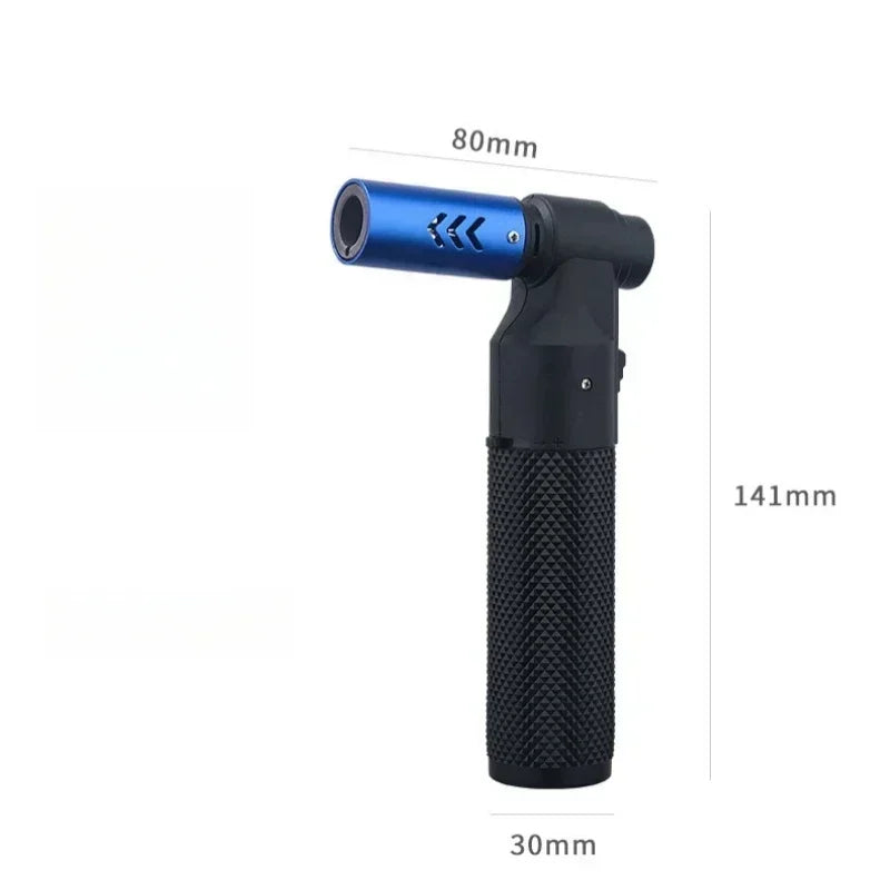 HONEST Windproof Spray Gun Strong Blue Fire Butane Gas Torch Lighter Outdoor BBQ Kitchen Jewelry Welding Cigar Lighters Smoking